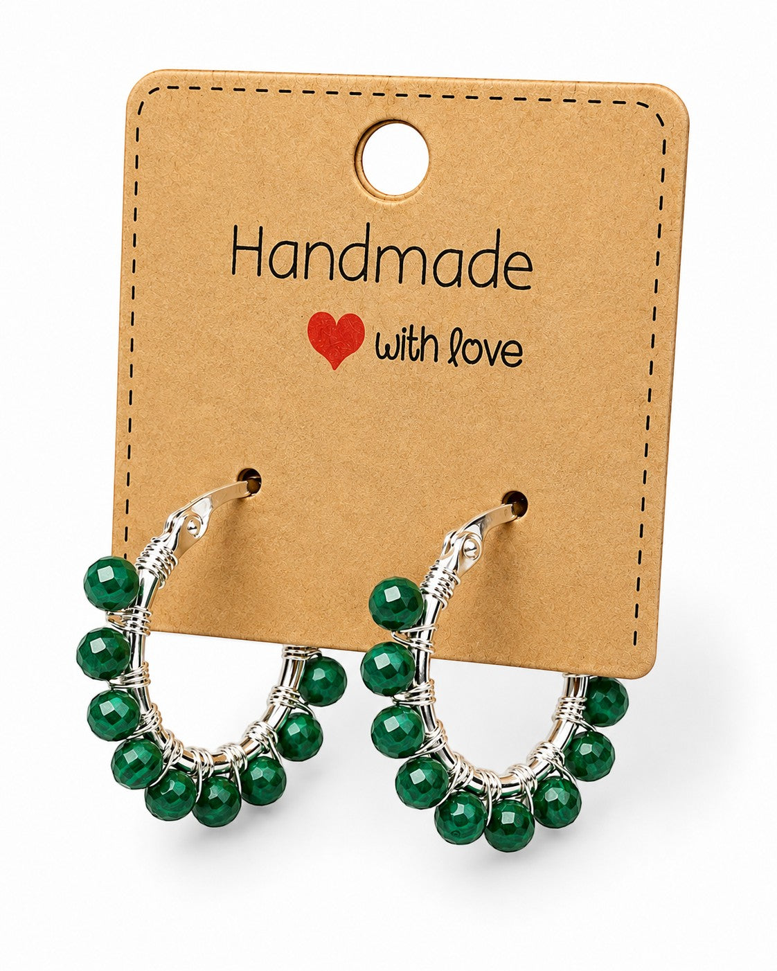 Wire Wrapped Hoops