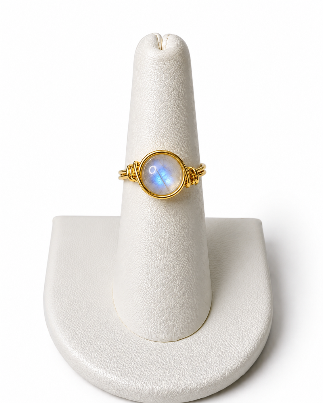 Single Stone Wrapped Rings
