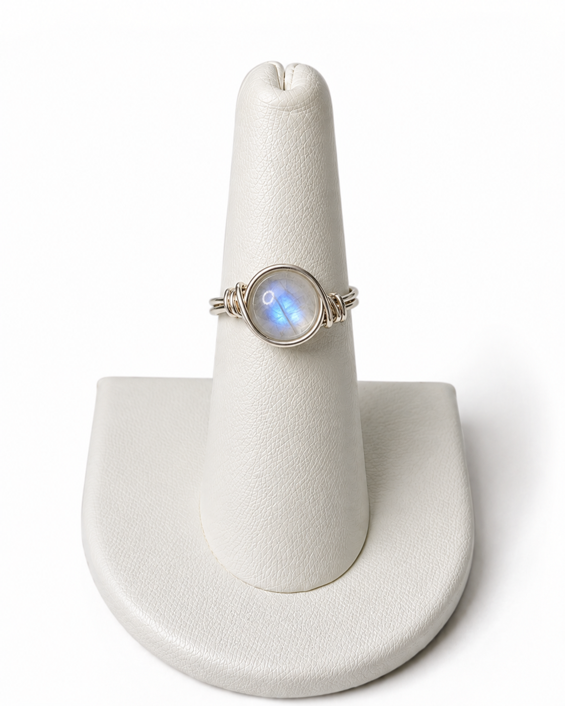 Single Stone Wrapped Rings