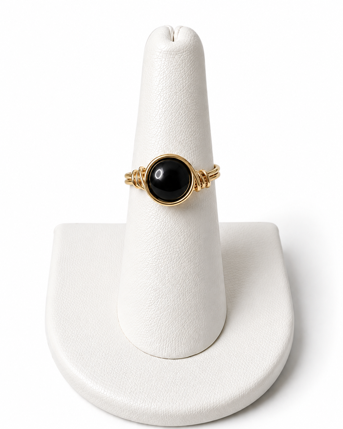 Single Stone Wrapped Rings