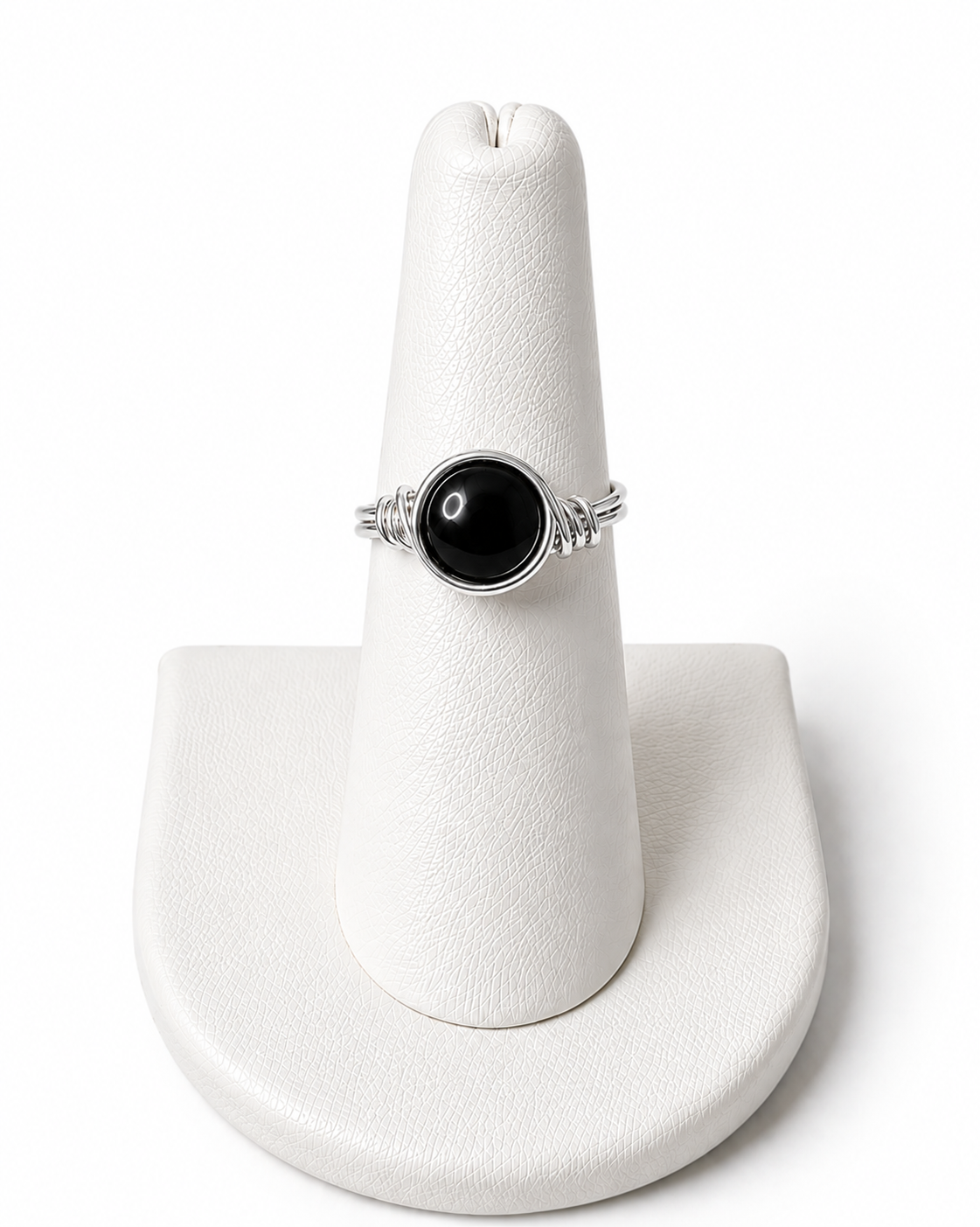 Single Stone Wrapped Rings