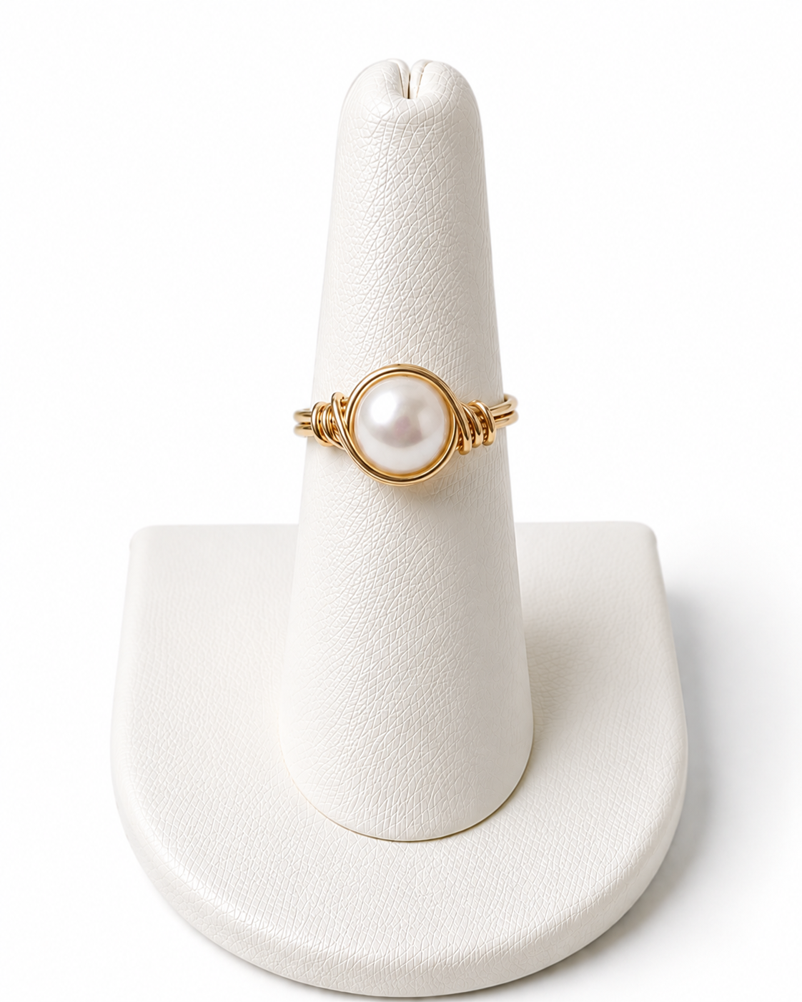 Single Stone Wrapped Rings