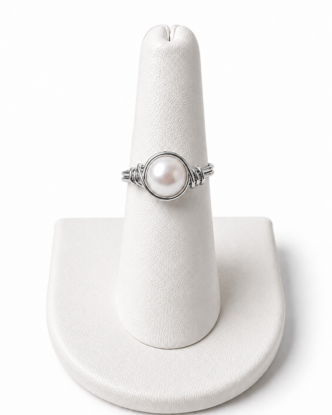 Single Stone Wrapped Rings