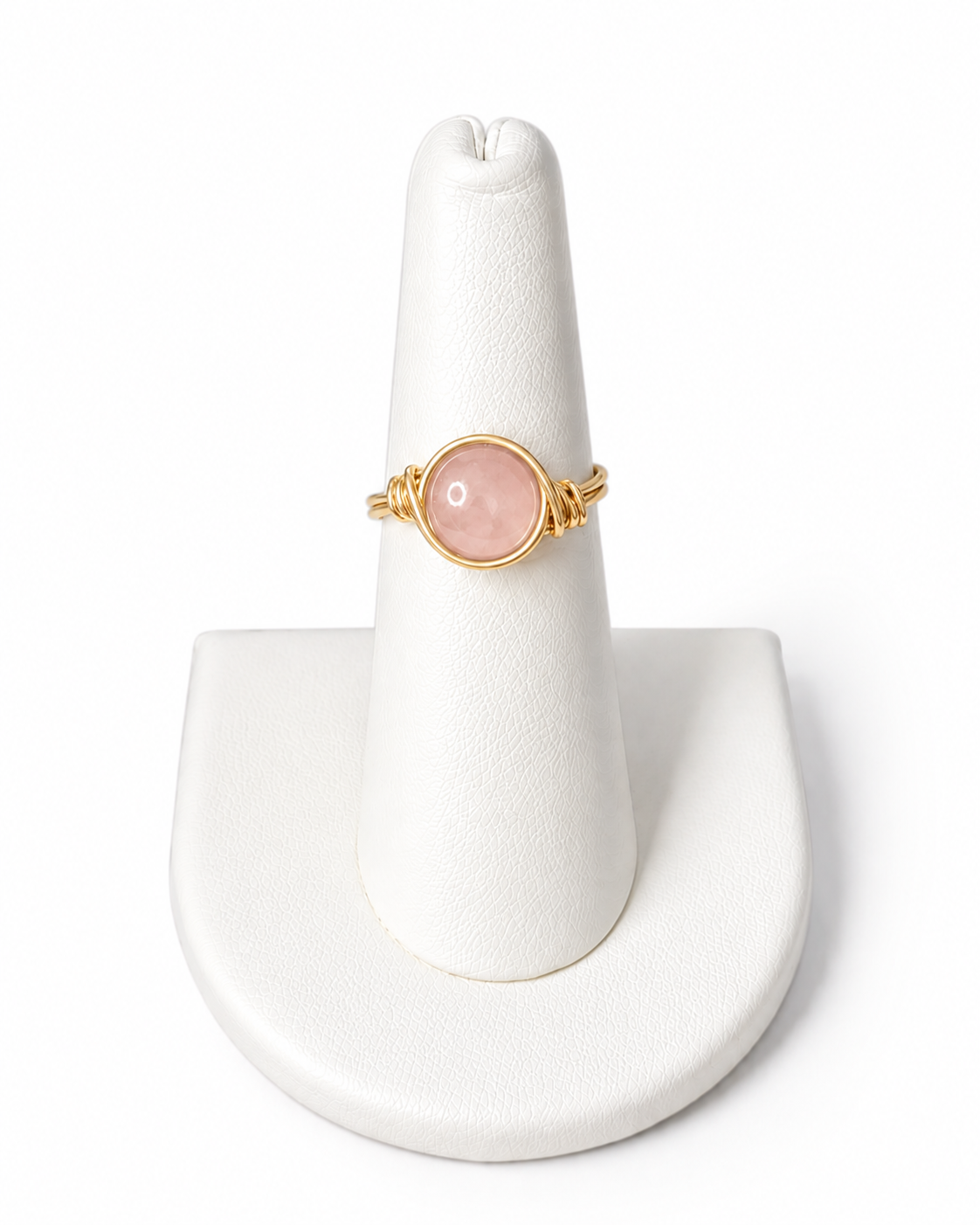 Single Stone Wrapped Rings