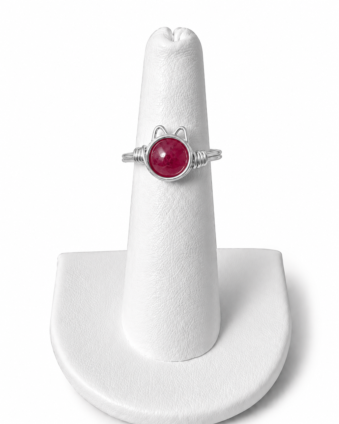Wire Wrapped Kitty Ring