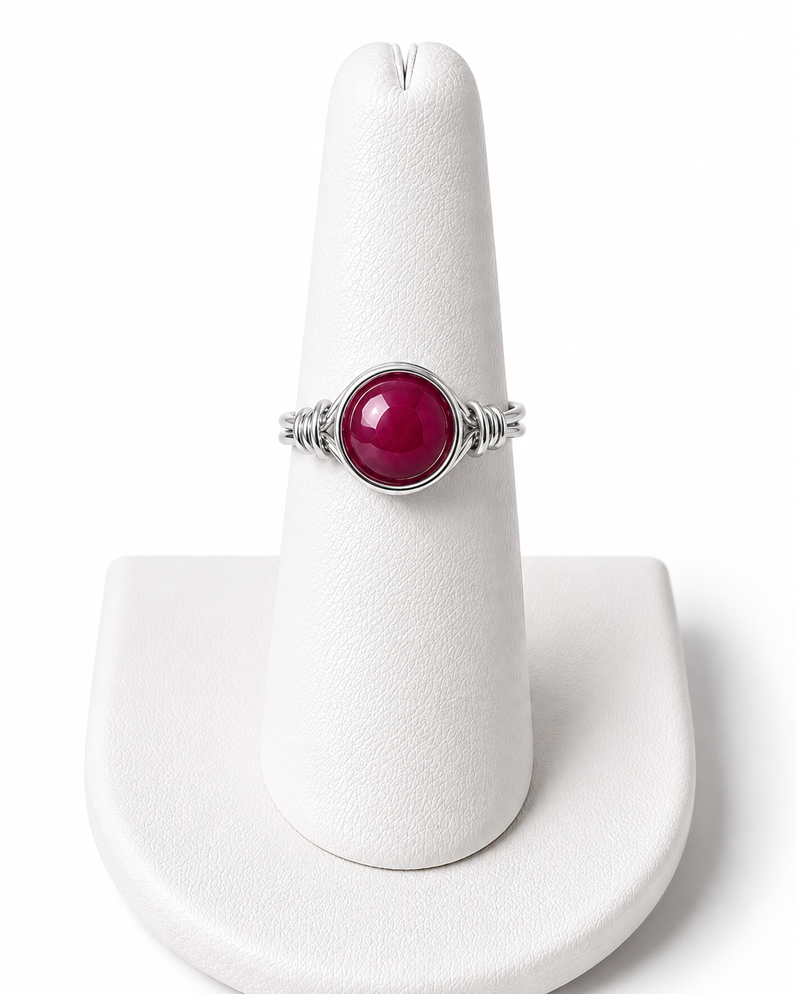 Single Stone Wrapped Rings