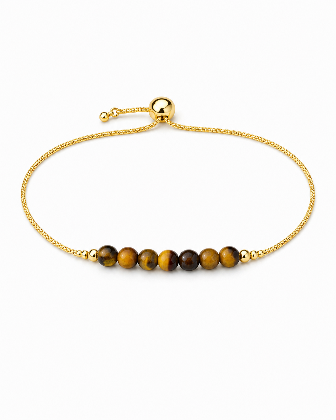 Tiger’s Eye Adjustable Bracelet